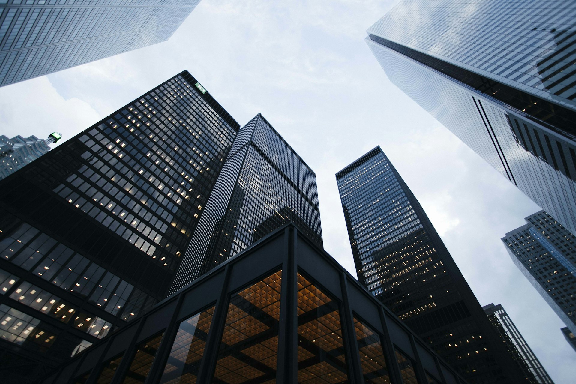 Commercial real estate skyline